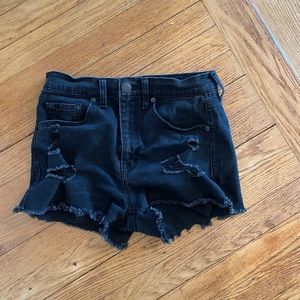 Refuge black Jean shorts